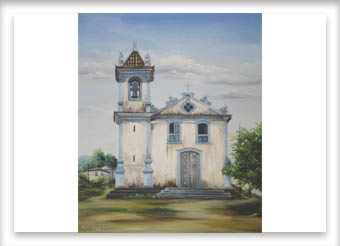 Igreja do Rosário - ost - 50x60 - 1990