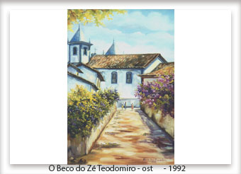 O Beco do Zé Teodomiro - ost - 30x50 - 1992