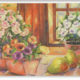 Peras e flores - ast - 90 x 120 - 1998